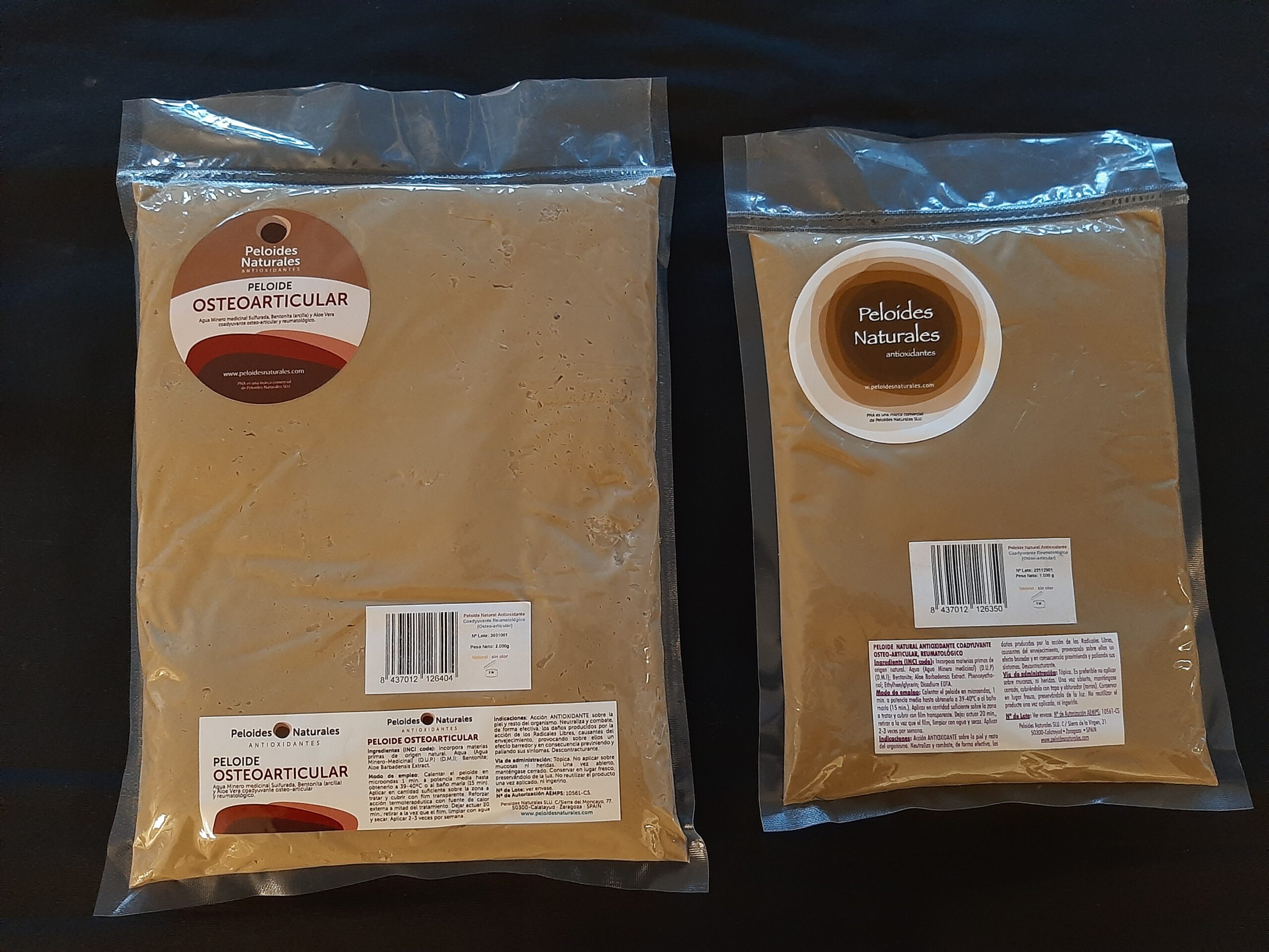 Peloide Osteoarticular - Bolsa 1Kg