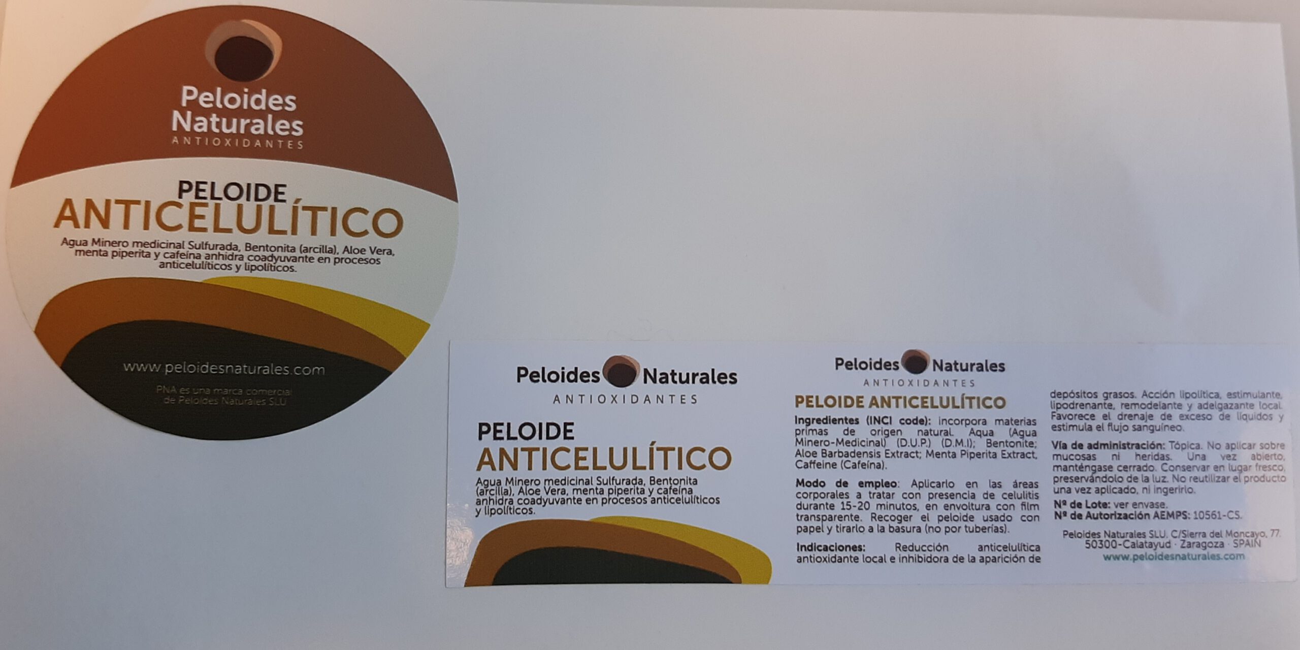Peloide Anticelulítico - Tarro 650g