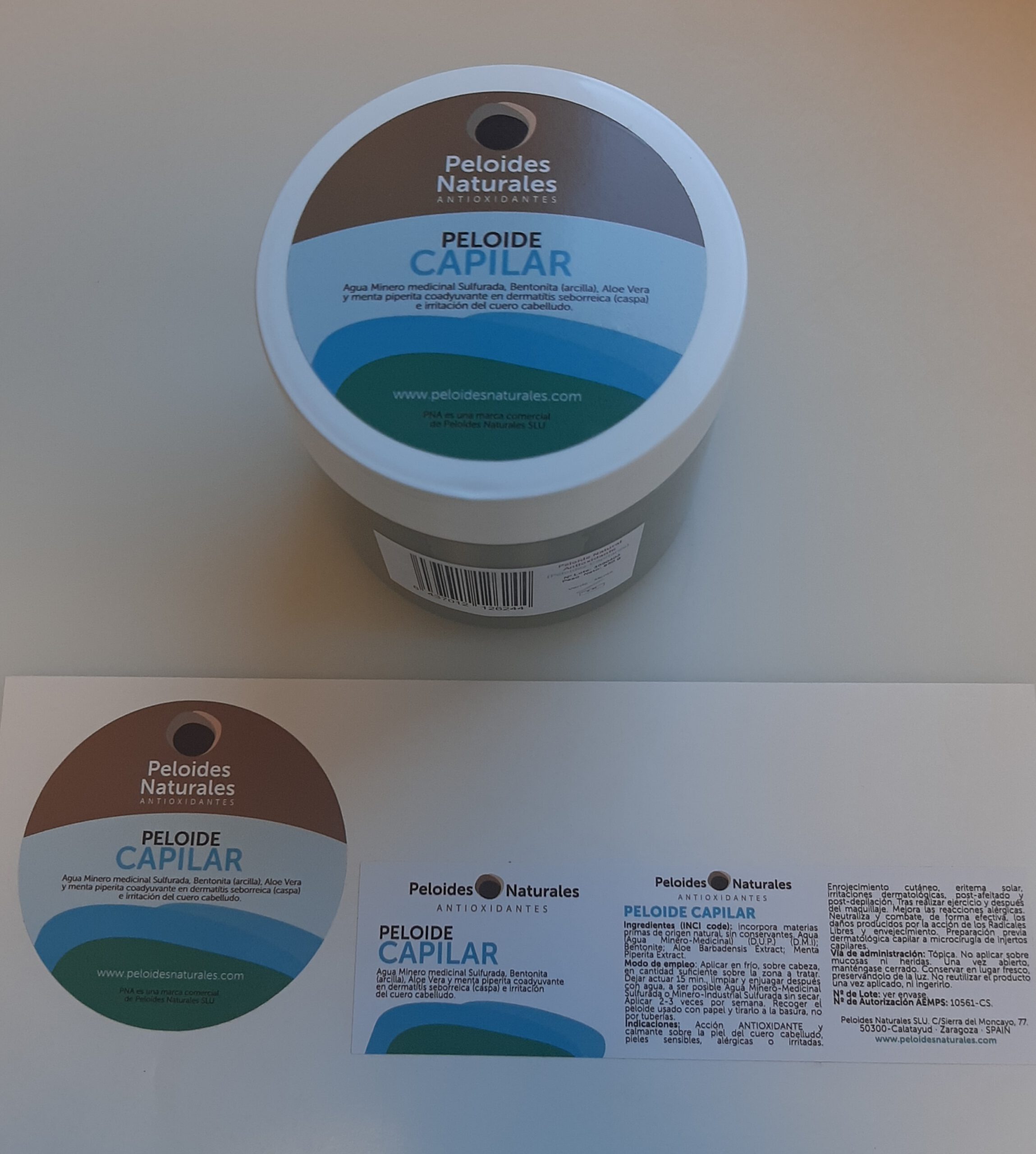Peloide Capilar - Tarro 275g