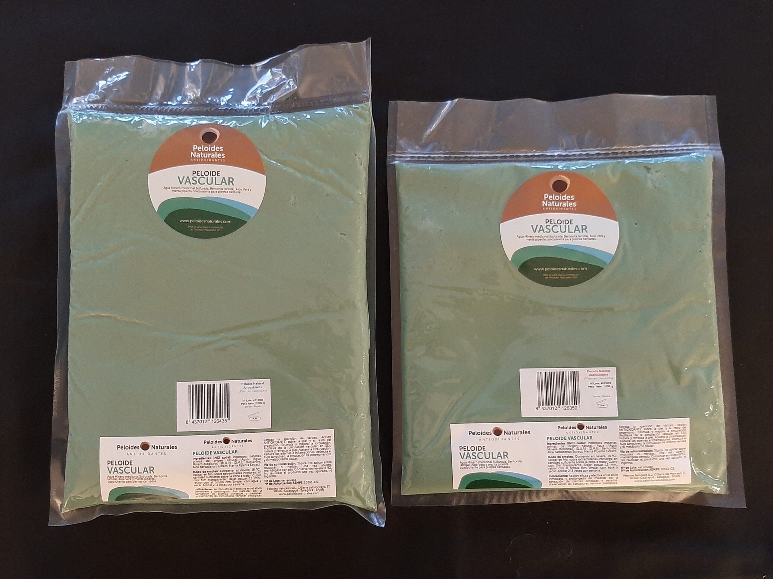 Peloide Vascular - Bolsa 1Kg