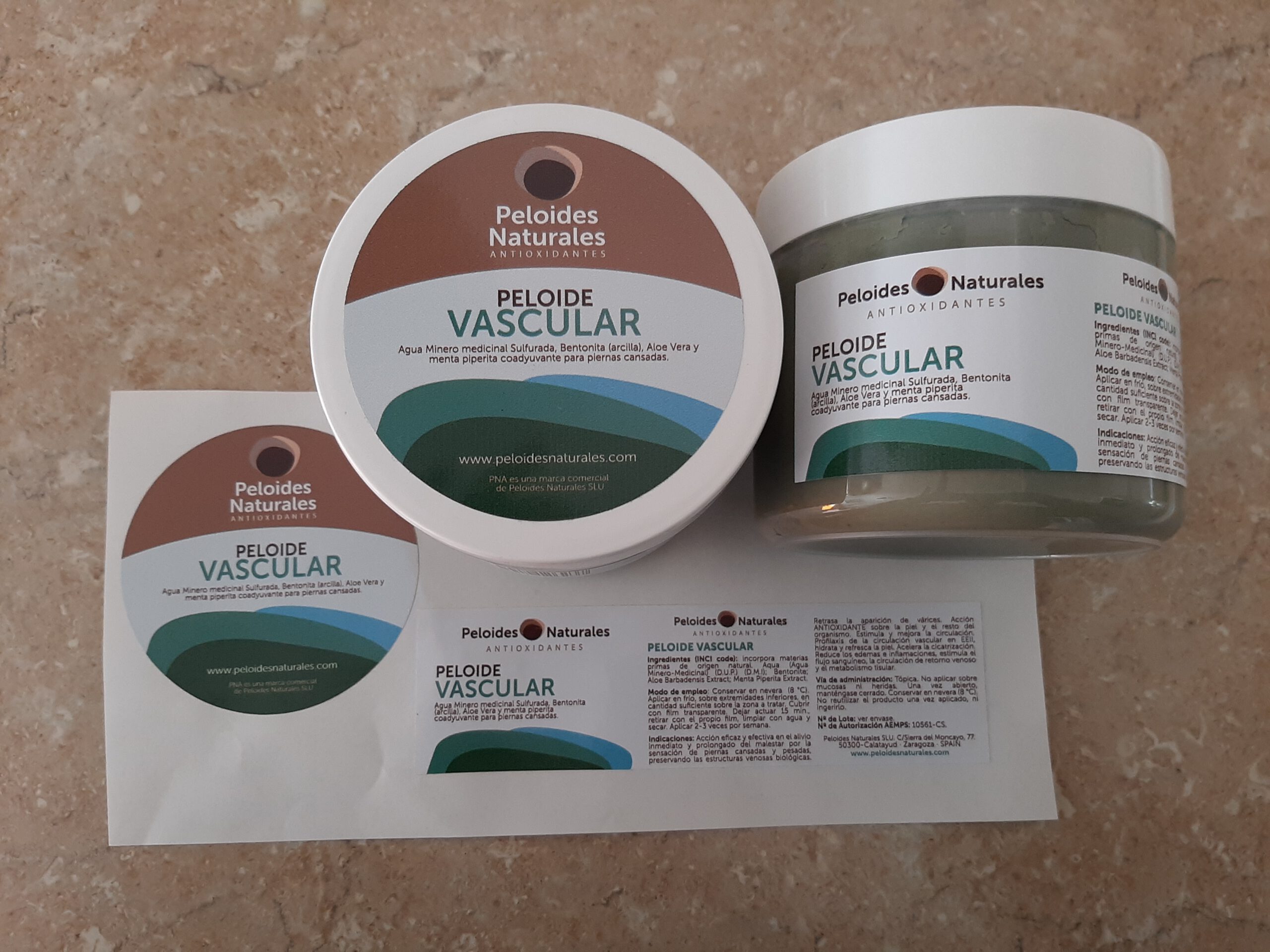 Peloide Vascular - Tarro 650g